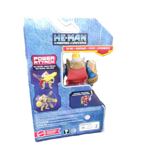 HE-MAN Masters of the Universe Power Attack 4+ NEW - Picture 2 of 2